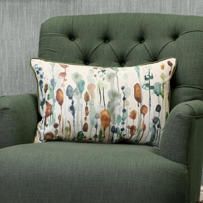 Arley Printed Feather Cushion Peridotbedding sets ,throw blankets 