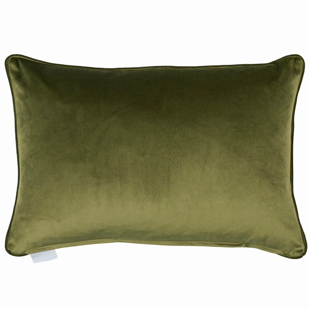 Arley Printed Feather Cushion Peridot