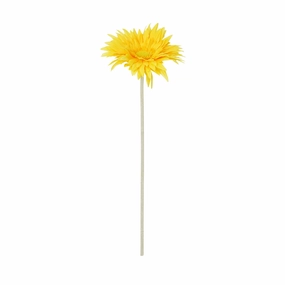Art Flower Gerbera Small Yellowhome decor ,wall decor 