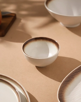 Artisan Glazed Ceramic Bowlmodern kitchen decor ,kitchen dinner set ,dinnerware 