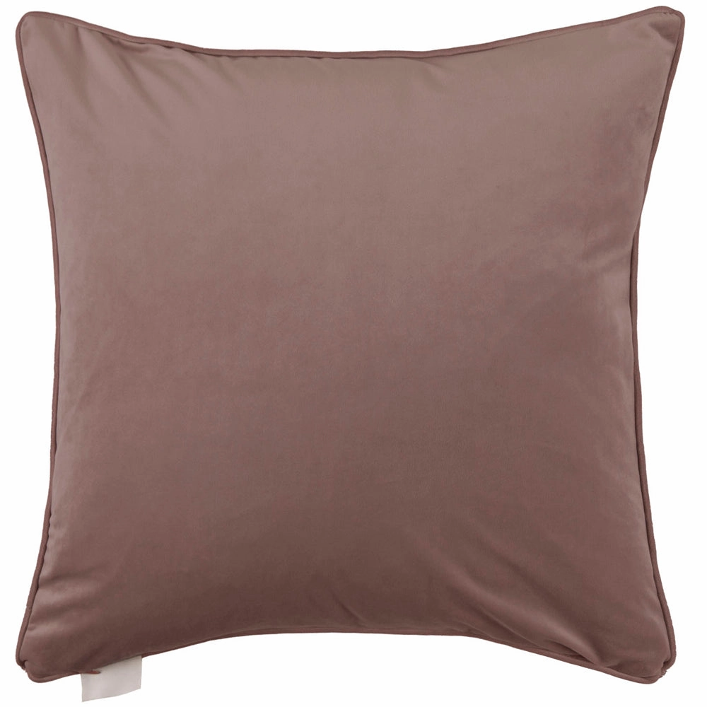 Arwen Printed Feather Cushion Rosewater