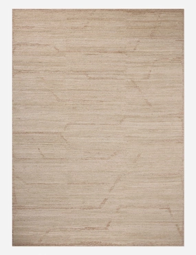 Asaiah Hand-Knotted Wool Rugmodern color block patchwork rug