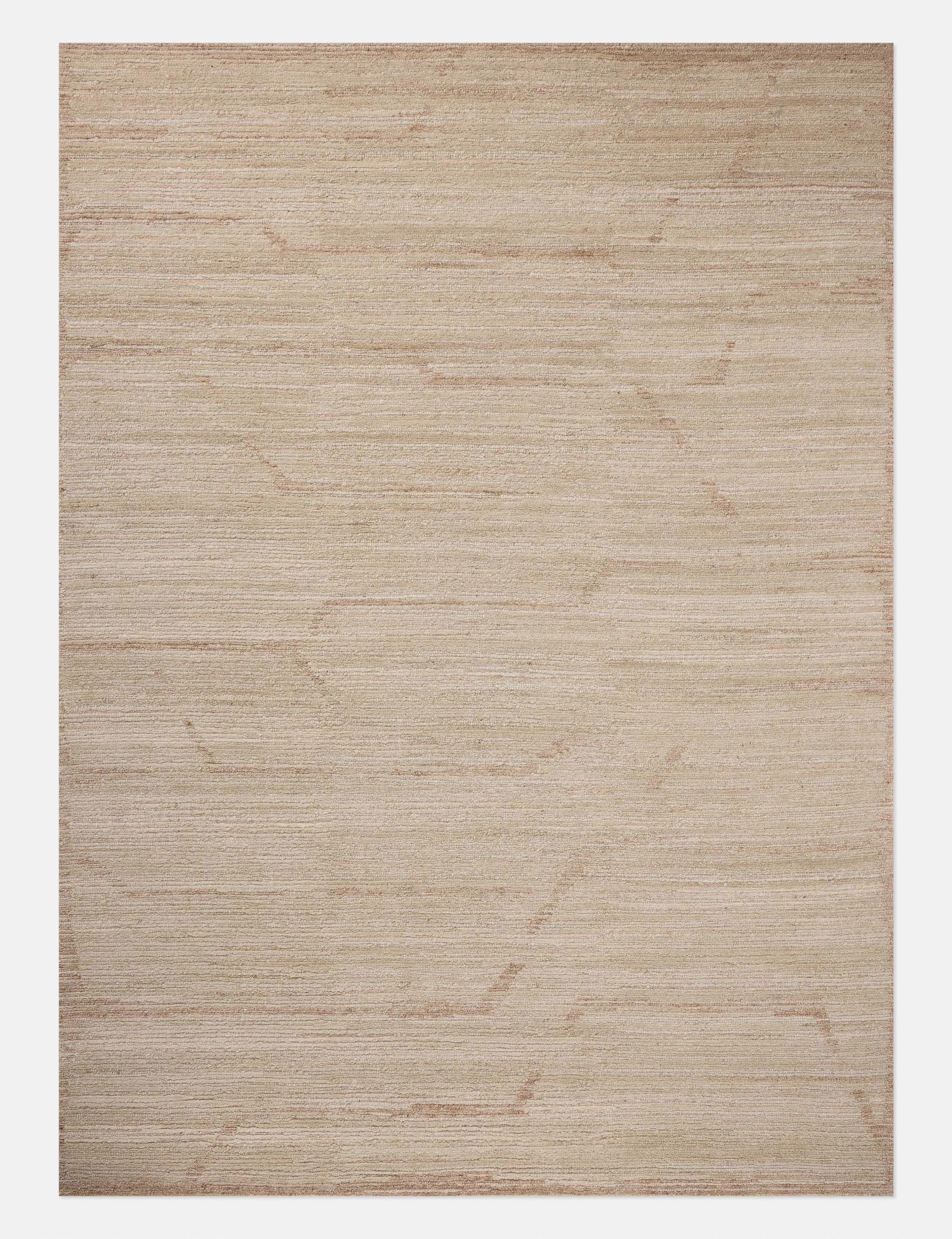 Asaiah Hand-Knotted Wool Rugmodern color block patchwork rug