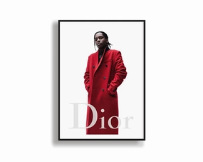 ASAP Rocky ( Dior 3 ) A$APnordic style wall decor