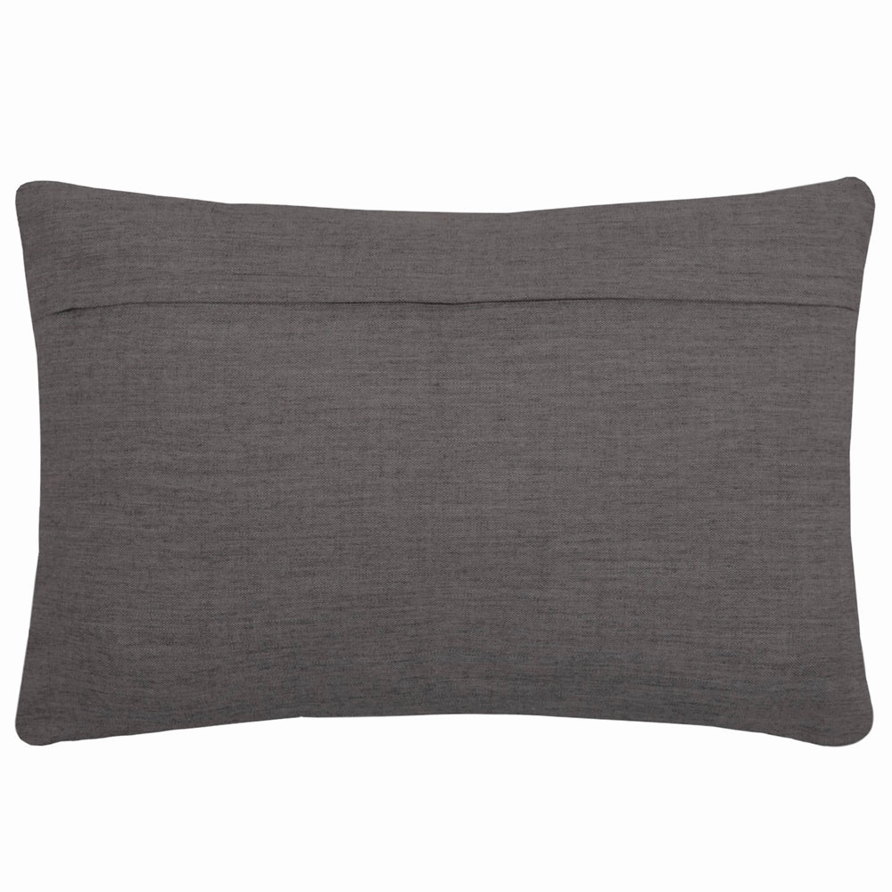 Aspin Embroidered Feather Cushion Dusk