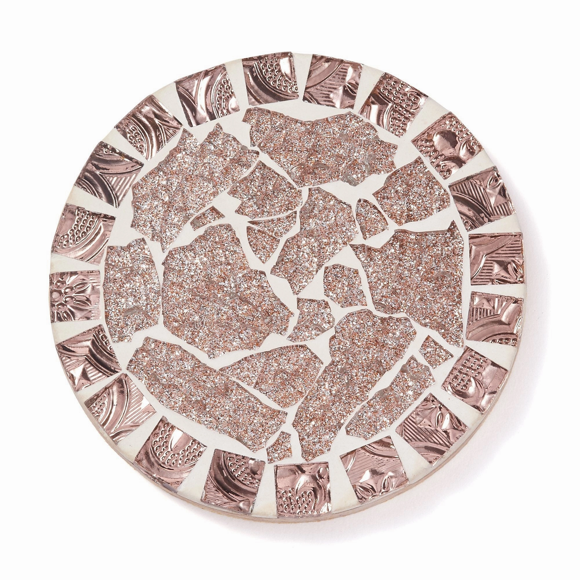 Aureole Coaster Circle 3 Brownwaterproof oil-proof tablecloth