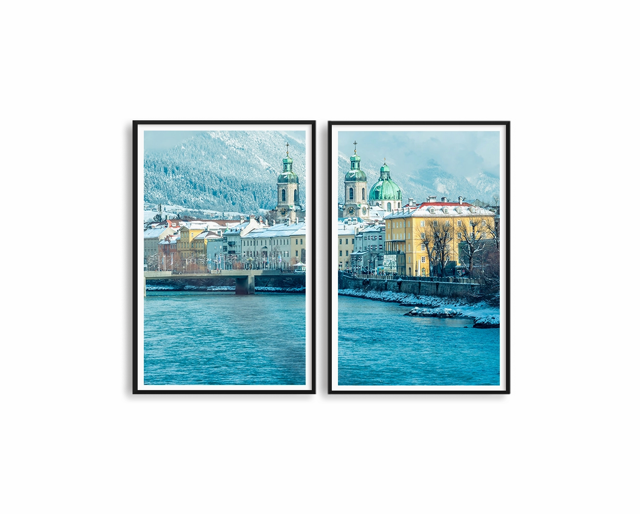 Austria Set Includes Two Printsmodern abstract painting decor