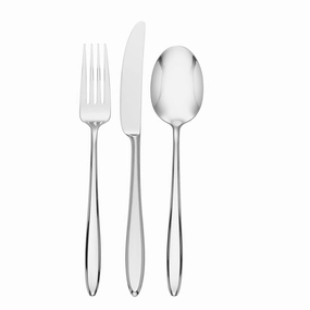 Ayla 12 Piece Flatware Seteco-friendly bamboo fiber tableware set 