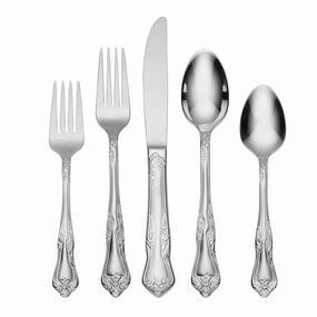 Azalea 45 Piece Flatware Seteco-friendly bamboo fiber tableware set 