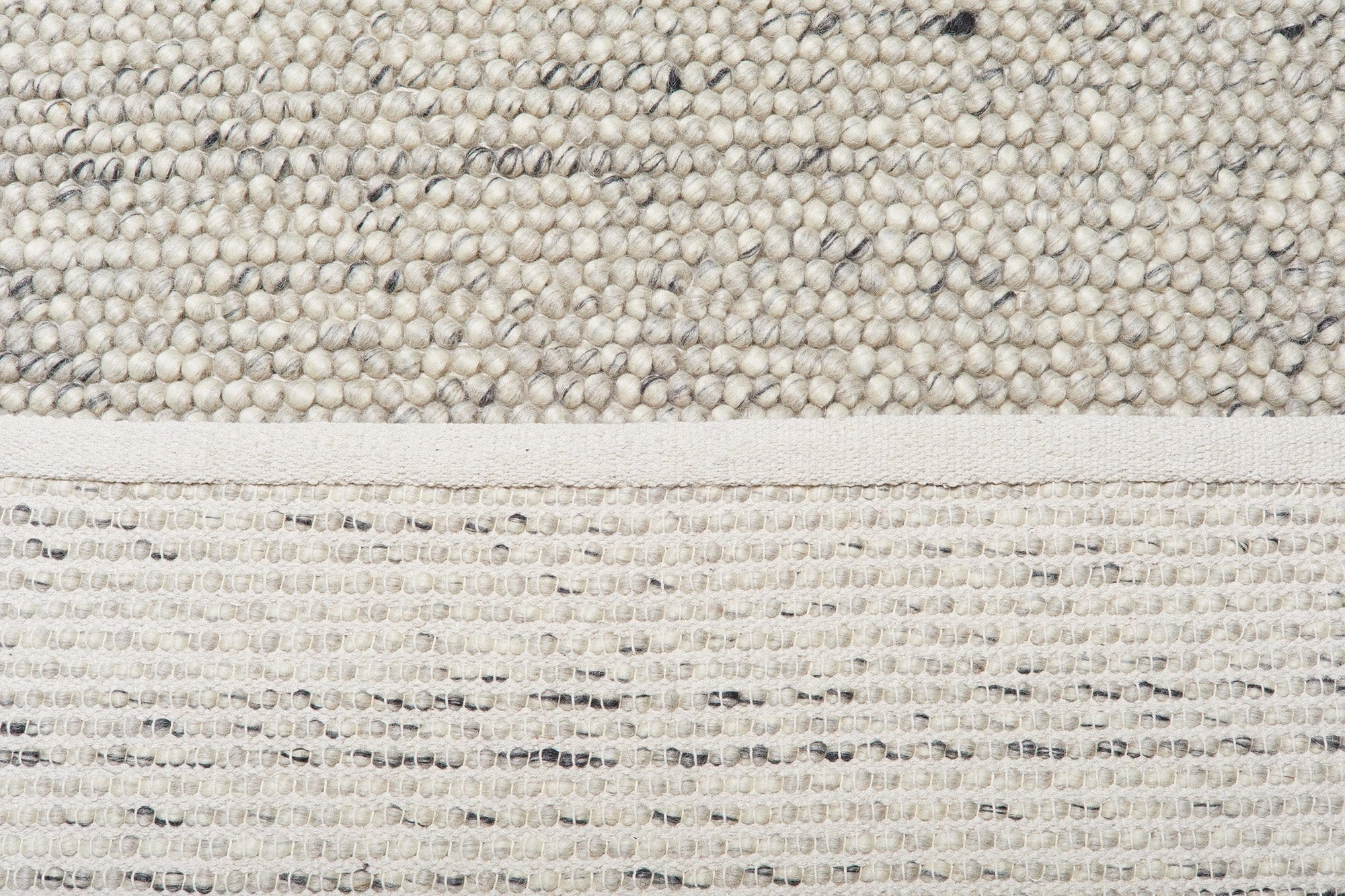 Azizah Marble Grey Looped Wool Rug *NO RETURNS UNLESS FAULTY