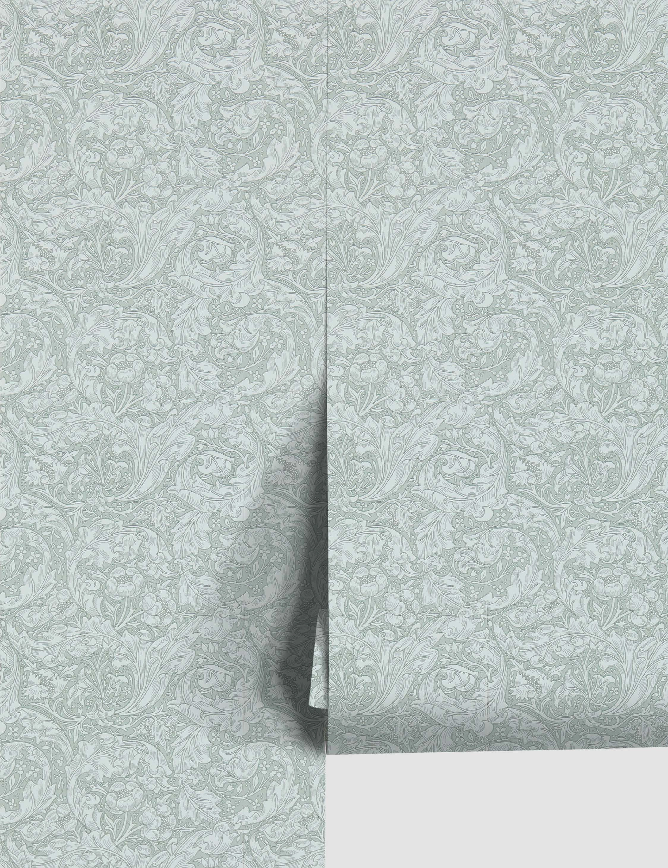 Bachelors Button Wallpaper by Morris & Co.nordic style wall decor