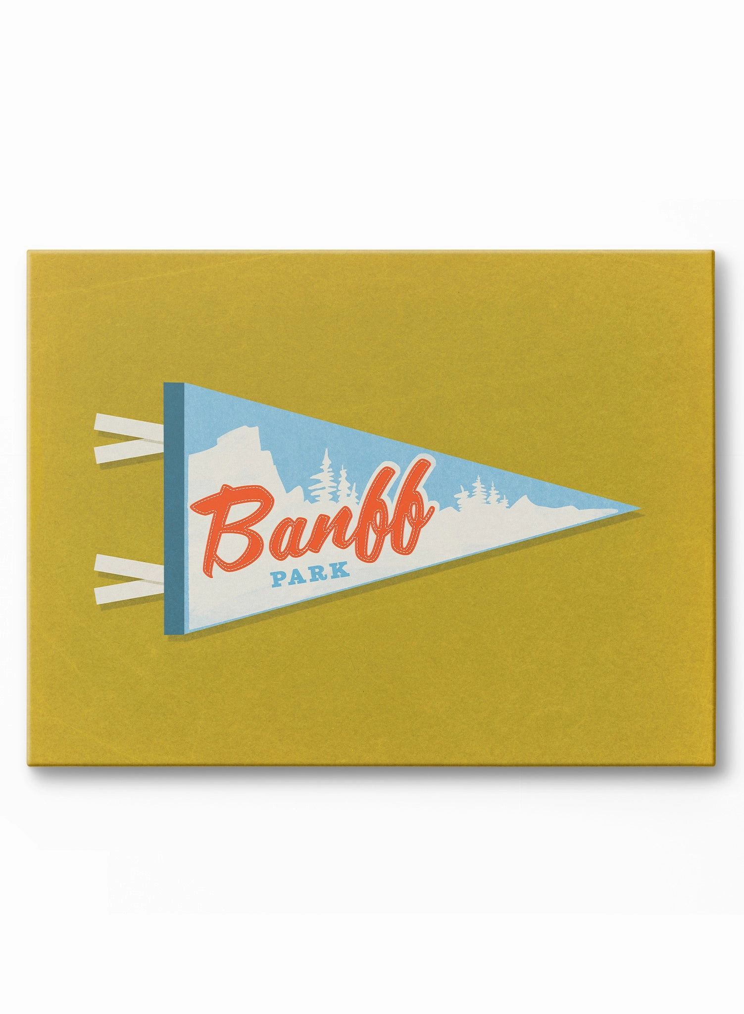 Back to Banff, Canvasindoor decorative canvas print