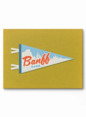 Back to Banff, Canvasindoor decorative canvas print