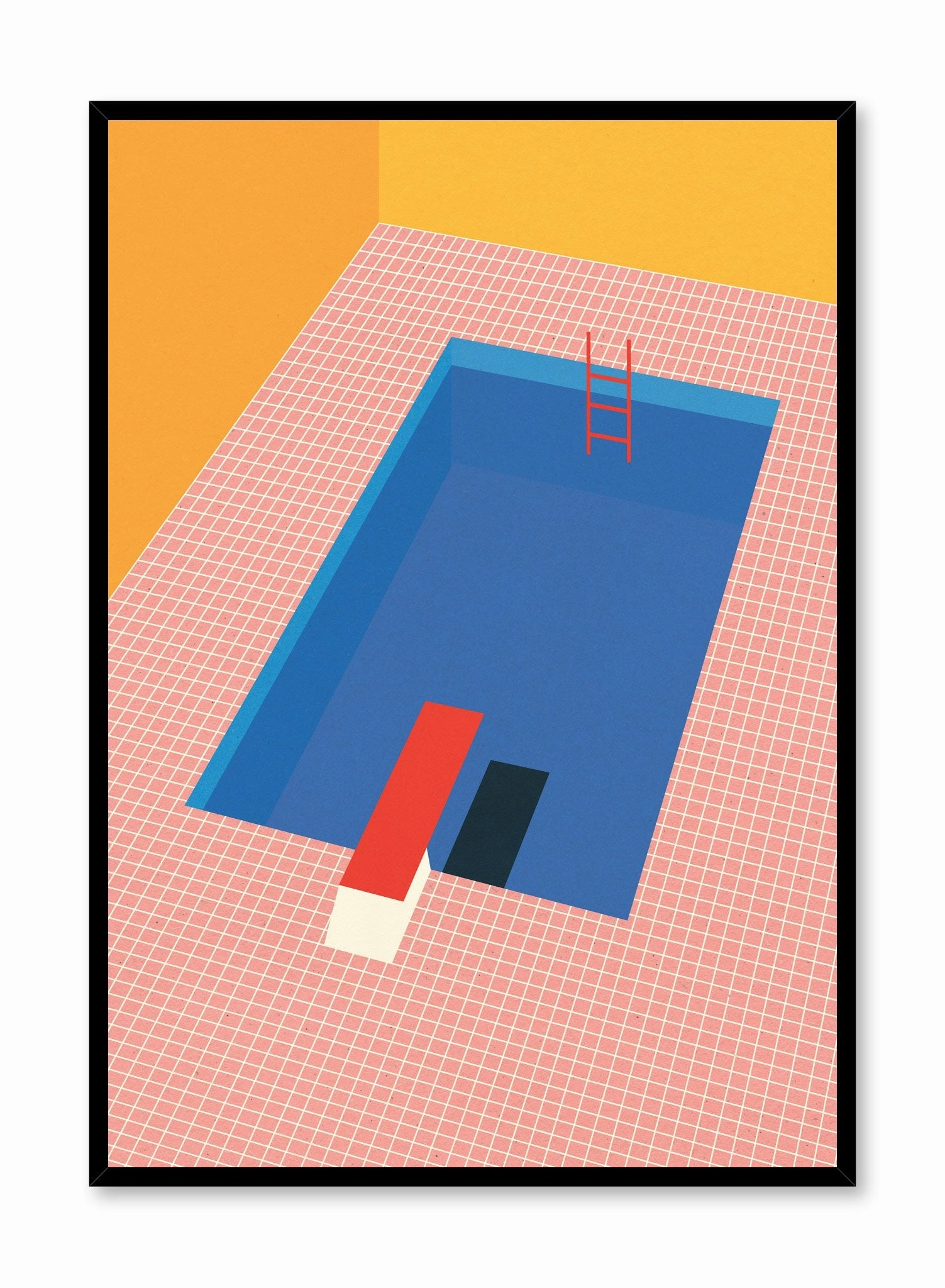 Backyard Pool, Posterpop culture themed posters