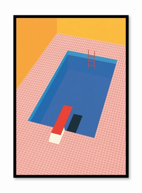 Backyard Pool, Posterpop culture themed posters