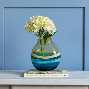 Balin Hand-Blown Vase Aquahome decor ,wall decor 