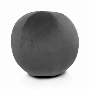 Ball Pillow - Charcoal - 10"x10"bedding sets ,throw blankets 