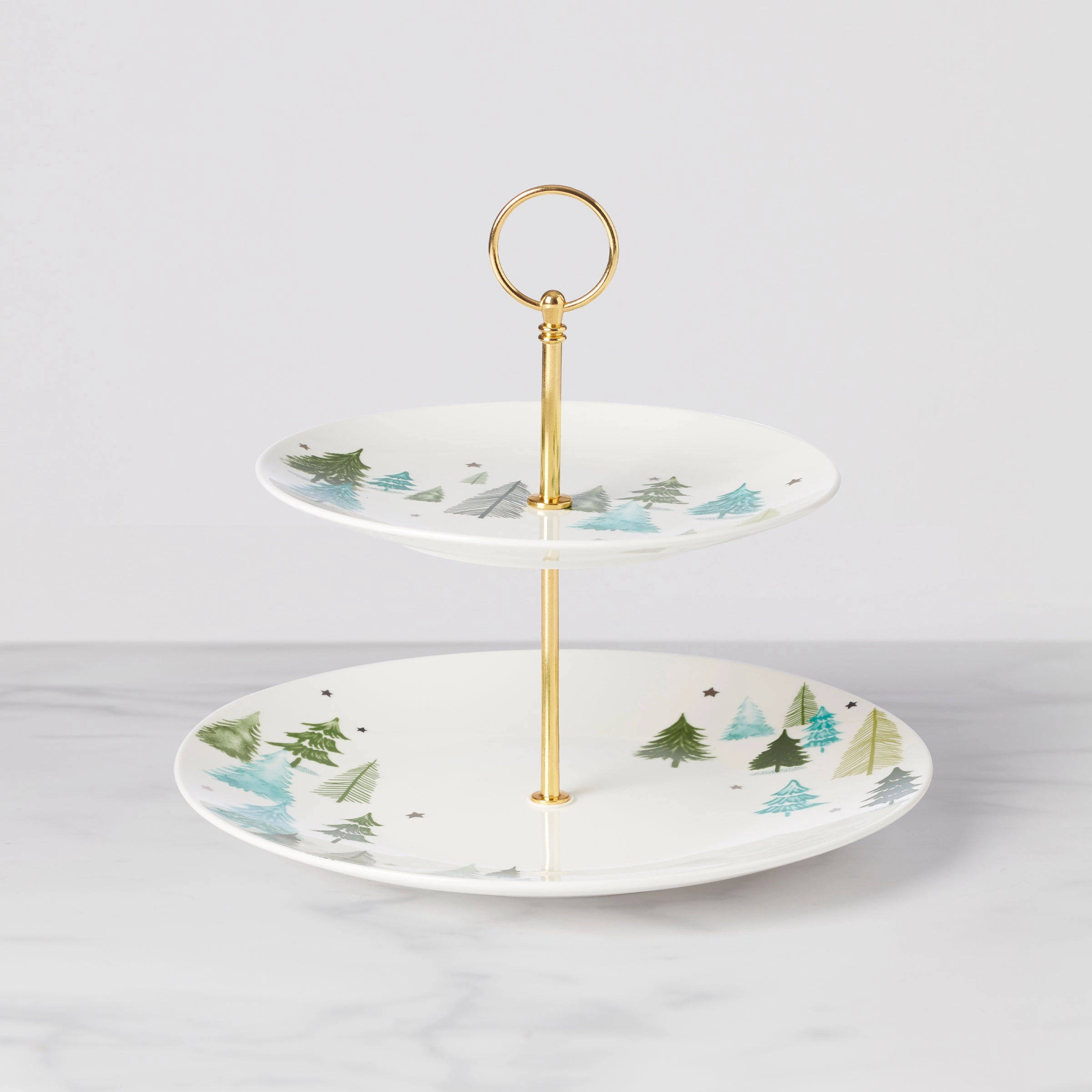 Balsam Lane 2-Tiered Servermodern kitchen decor ,kitchen dinner set ,dinnerware 