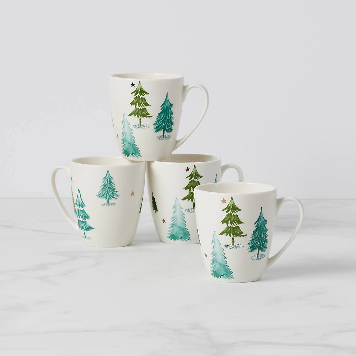 Balsam Lane Mugs - Set of 4modern kitchen decor ,kitchen dinner set ,dinnerware 