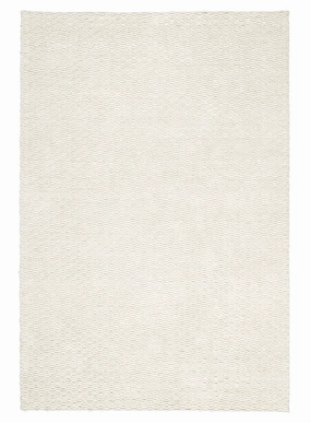 Bambi Ivory Chunky Wool Rugmodern color block patchwork rug