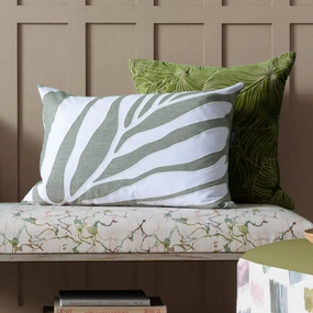Bamboo Embroidered Feather Cushion Limestonebedding sets ,throw blankets 