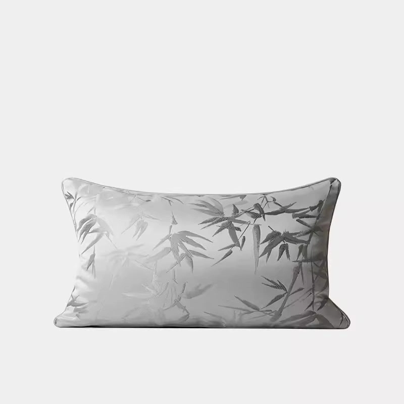 Bamboo Print Throw Cushion