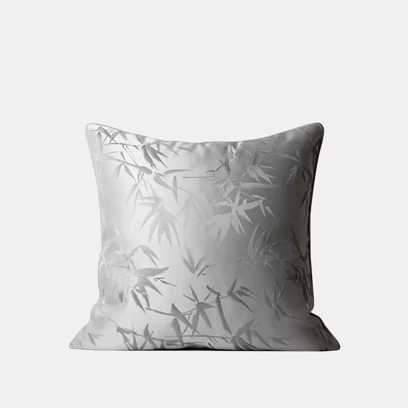 Bamboo Print Throw Cushion