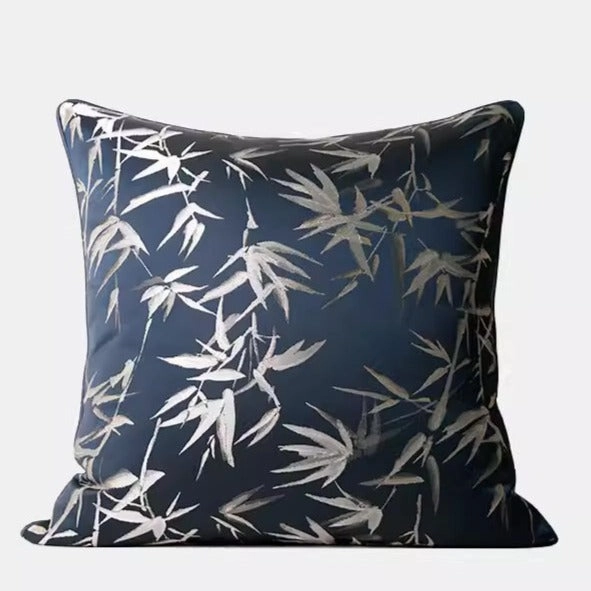 Bamboo Print Throw Cushion