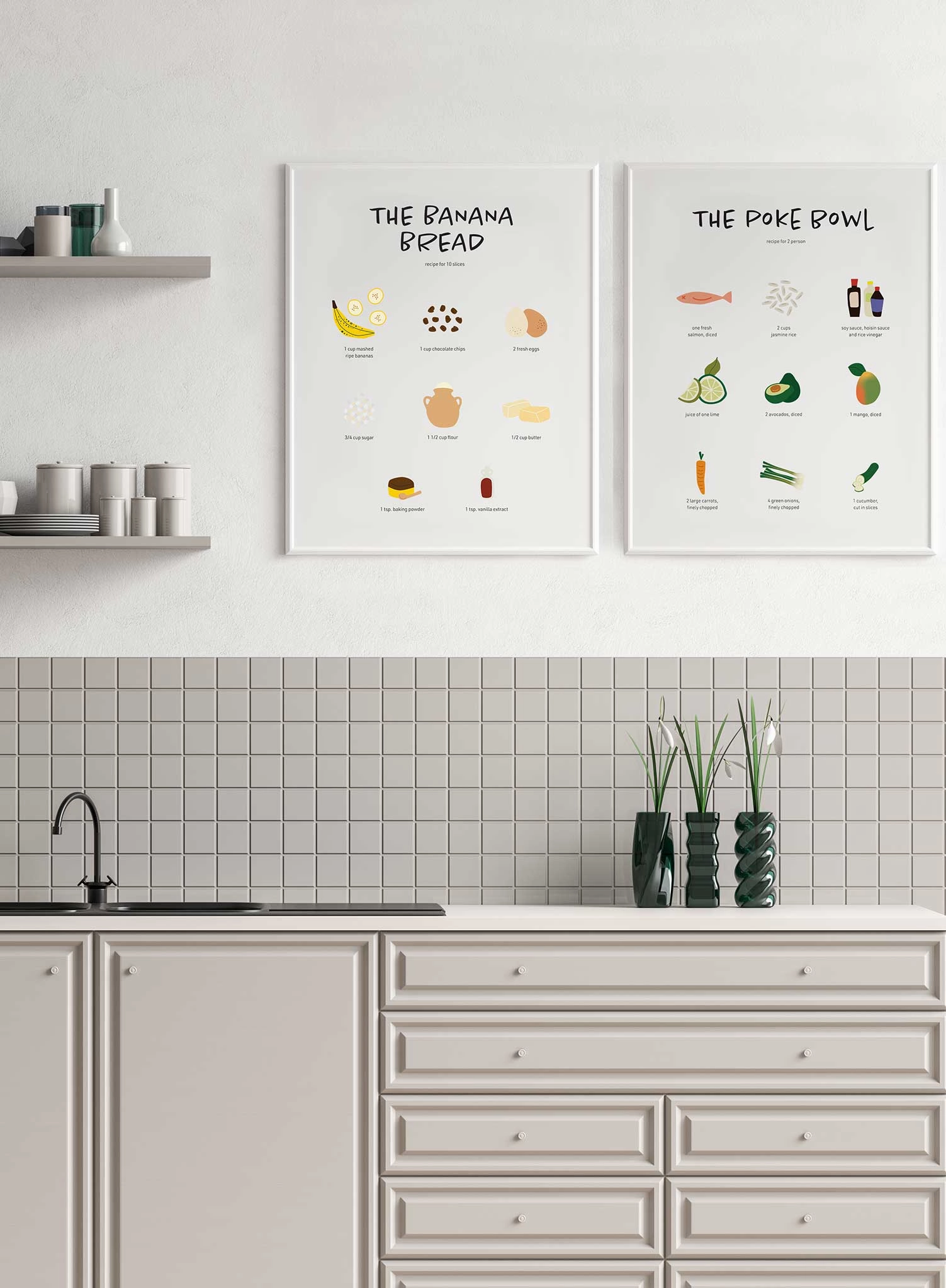 Banana Bread Recipe, Poster