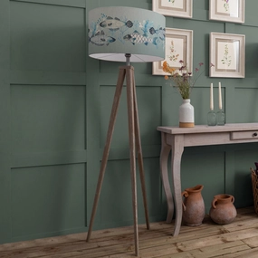 Barbeau Eva & Aratus Complete Floor Lamp Grey/Seafoamhome decor ,wall decor 