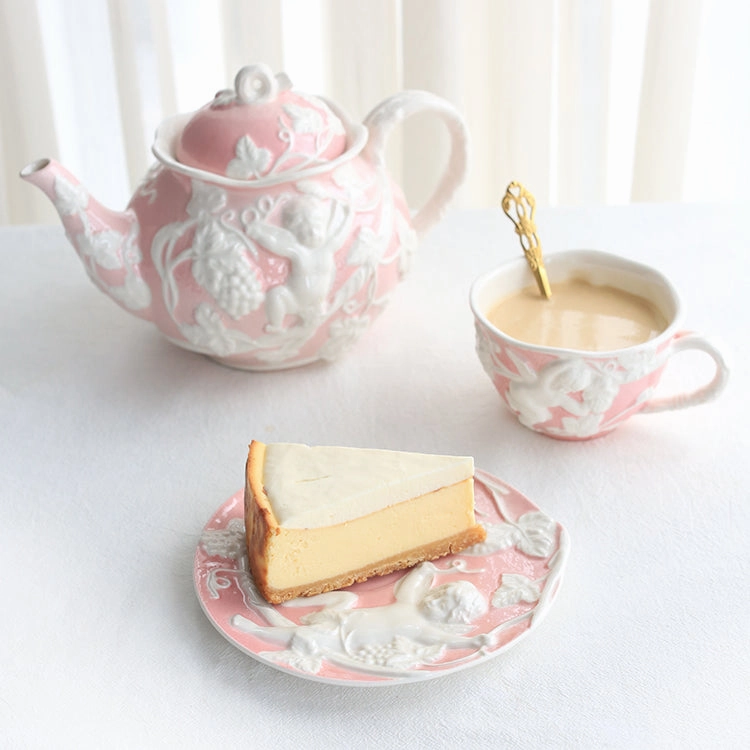 Baroque Style Ceramic Tea Setmodern kitchen decor ,kitchen dinner set ,dinnerware 
