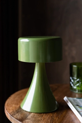 Battery-Powered Cordless Table Lamp In Greenkids table lamp,modern table lamp