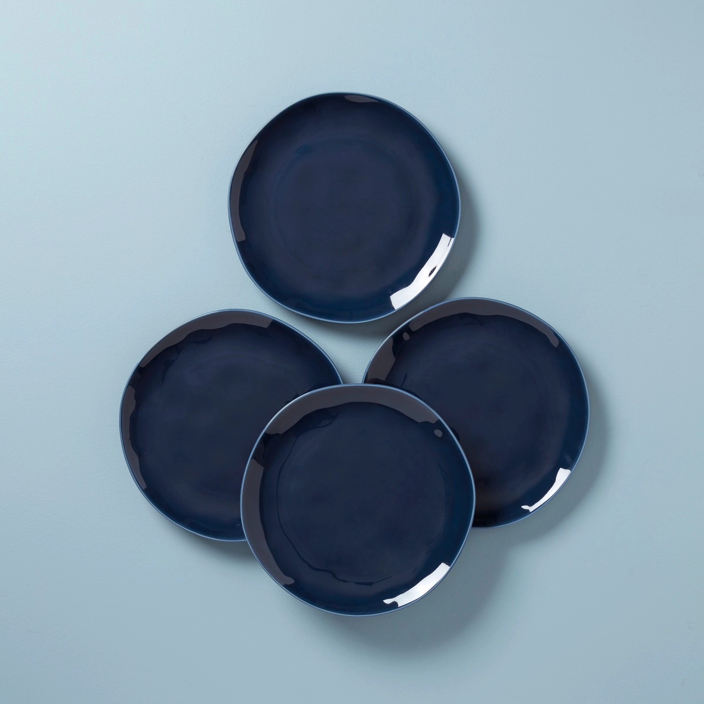 Bay Colors Blue Dinner Plates - Set of 4modern kitchen decor ,kitchen dinner set ,dinnerware 