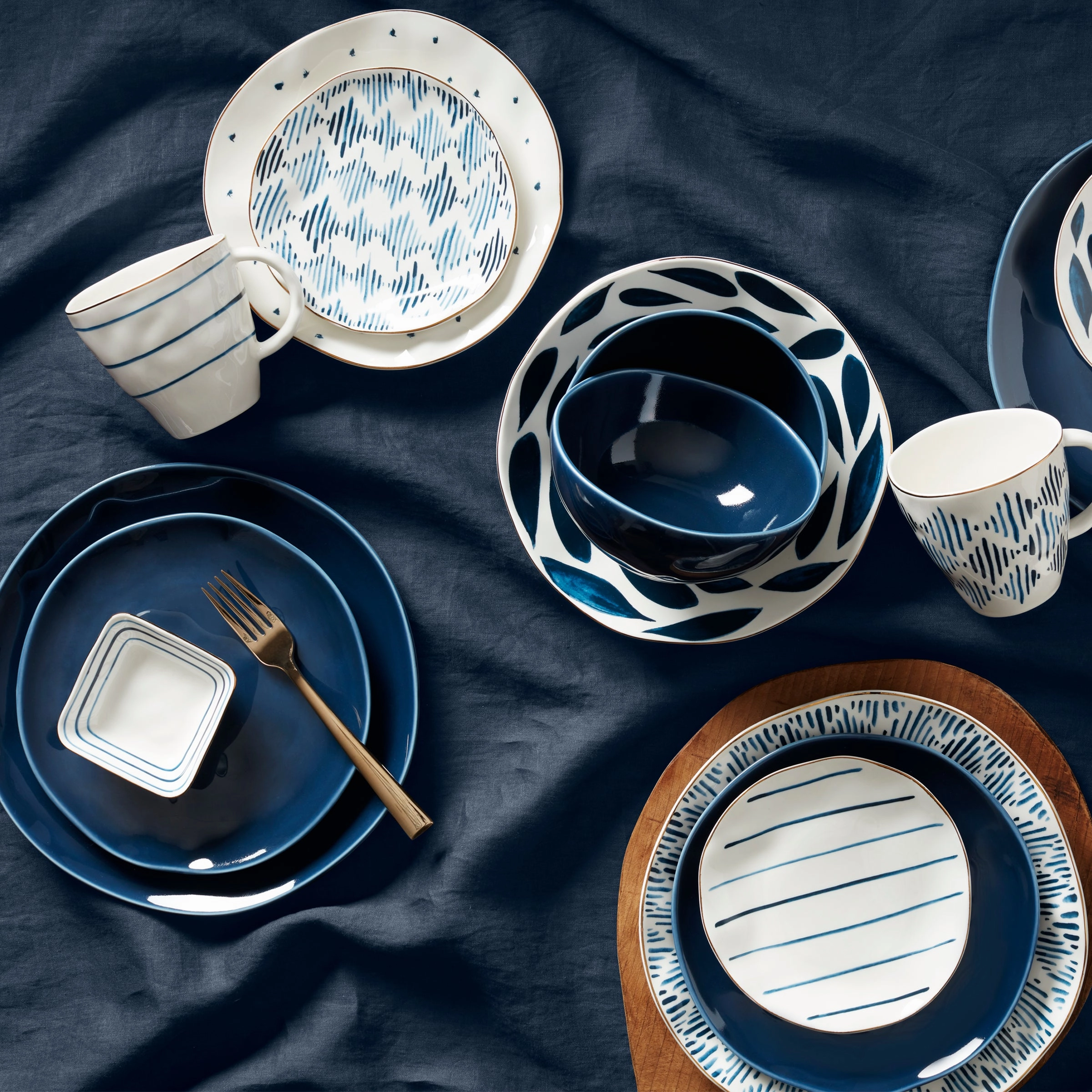 Bay Colors Grey All-Purpose Bowls - Set of 4