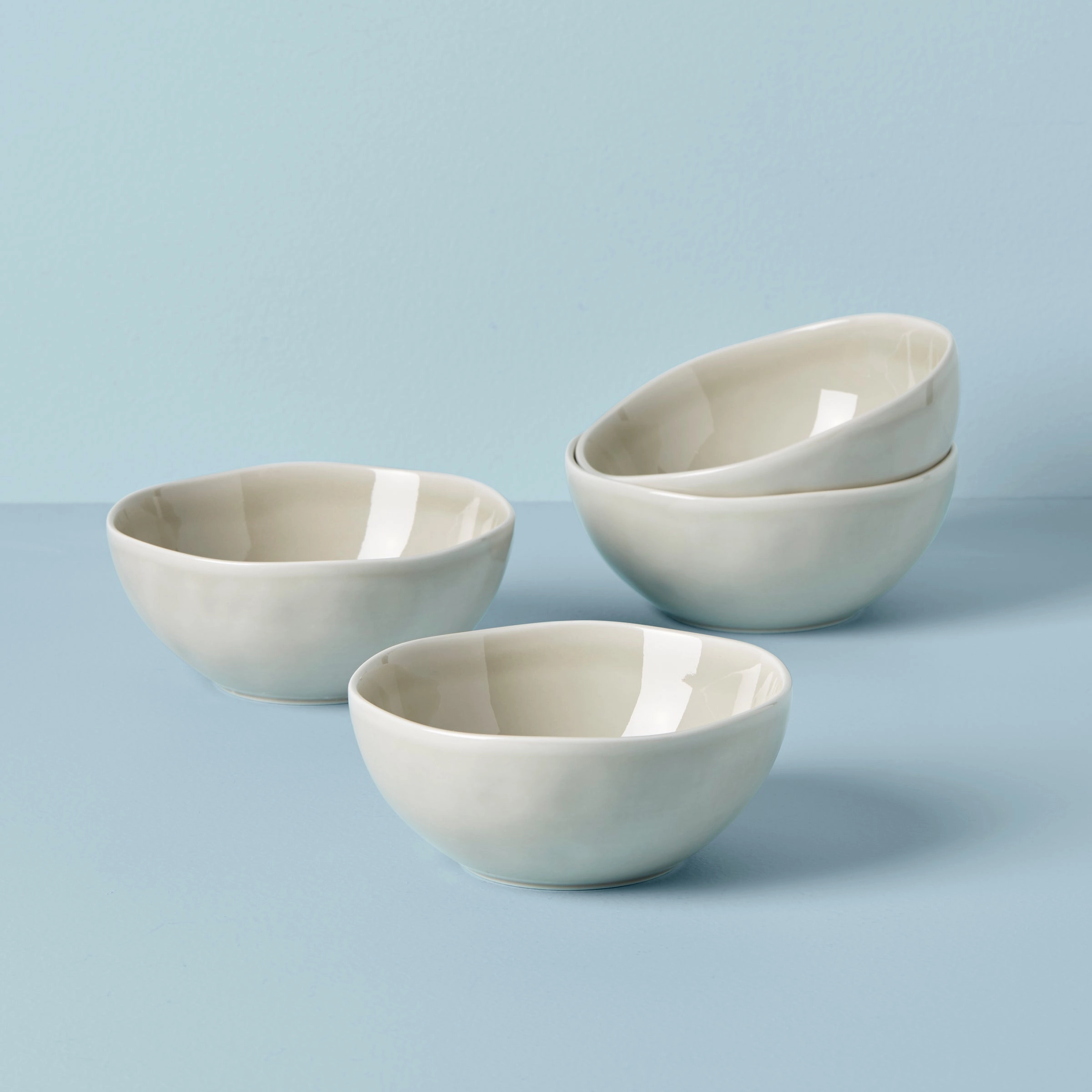 Bay Colors Grey All-Purpose Bowls - Set of 4modern kitchen decor ,kitchen dinner set ,dinnerware 