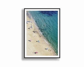Beachgoersnordic style wall decor