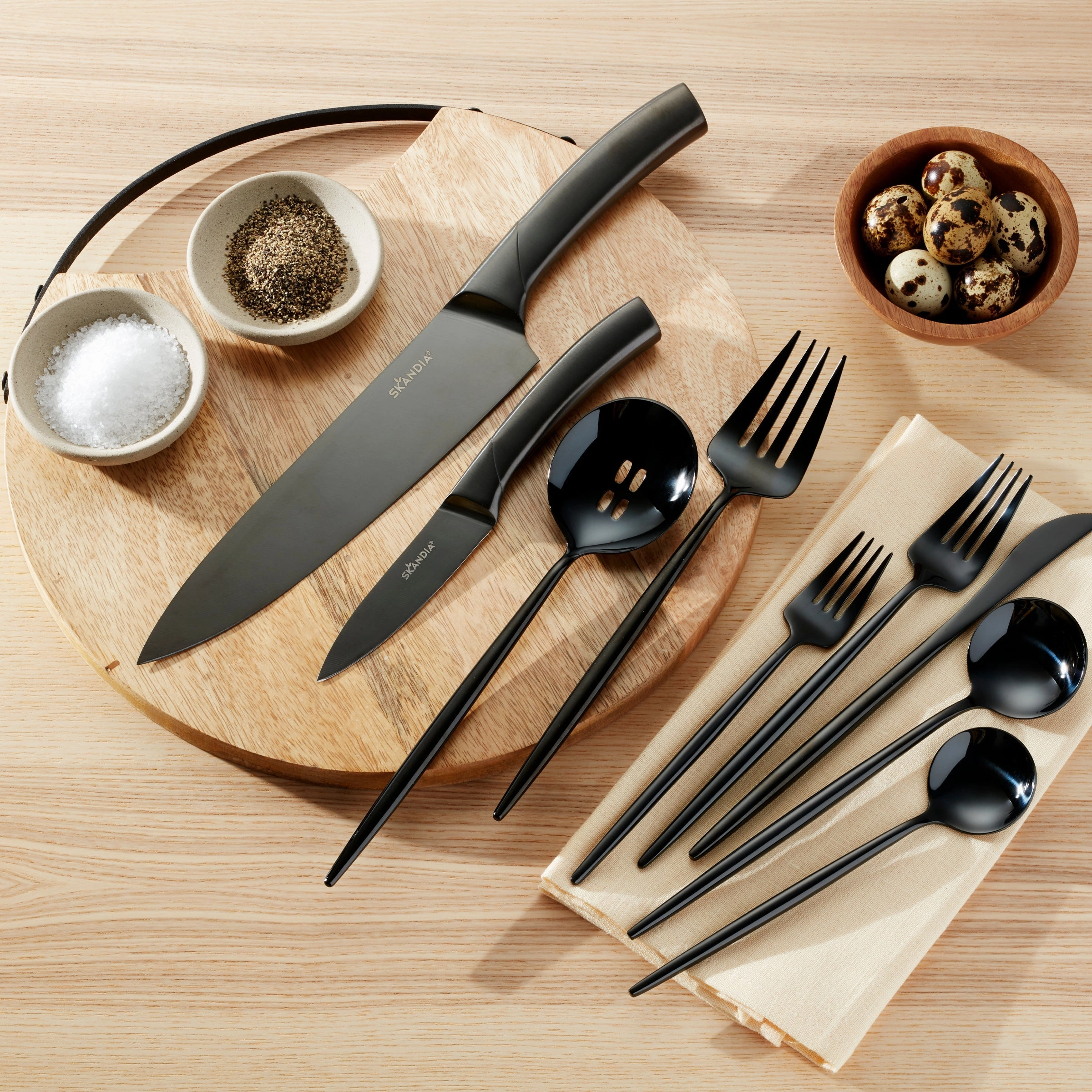 Beck 7 Piece Cutlery Block Set