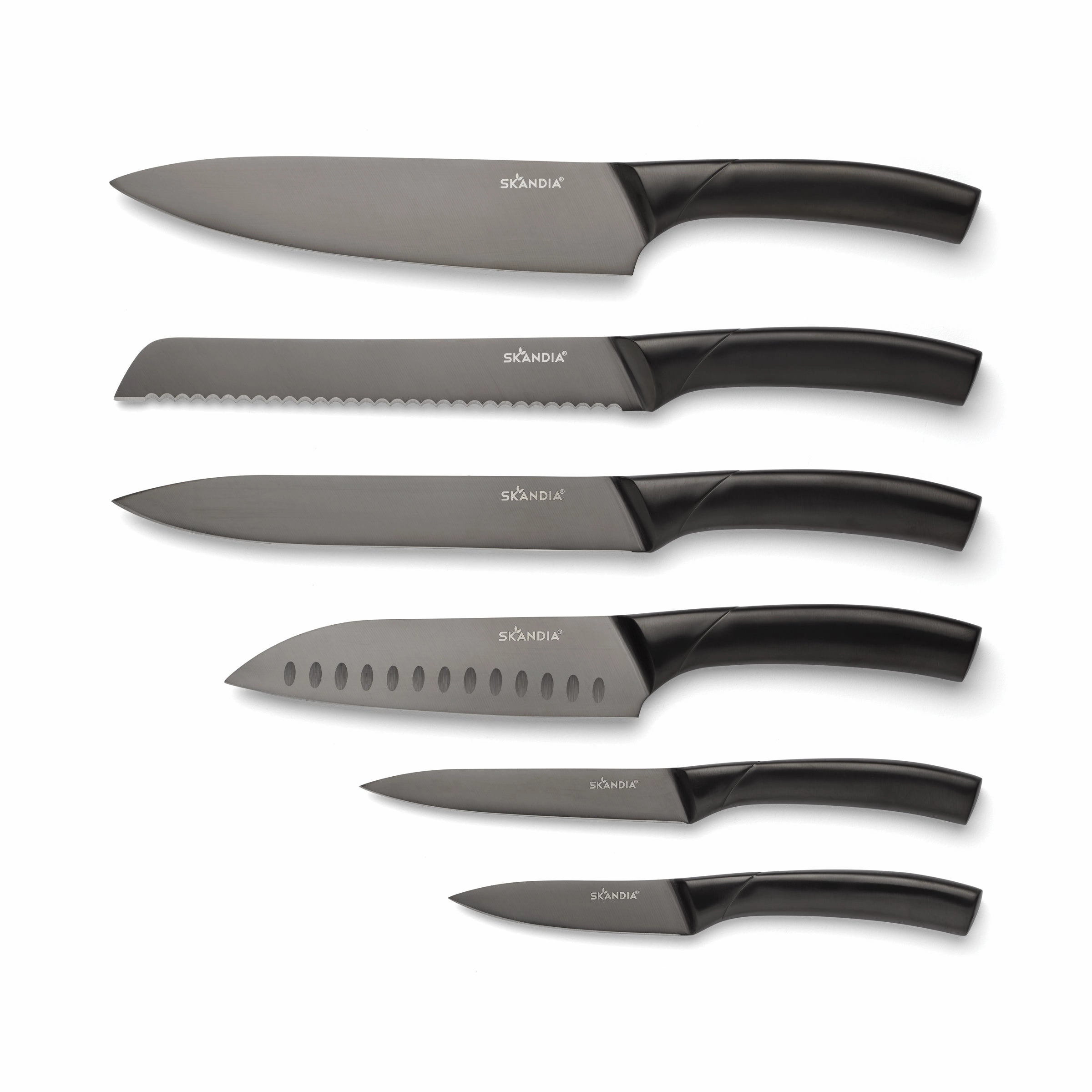 Beck 7 Piece Cutlery Block Set