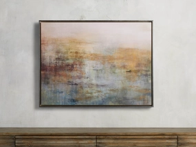 Beclouded Blush Framed Printnordic style wall decor