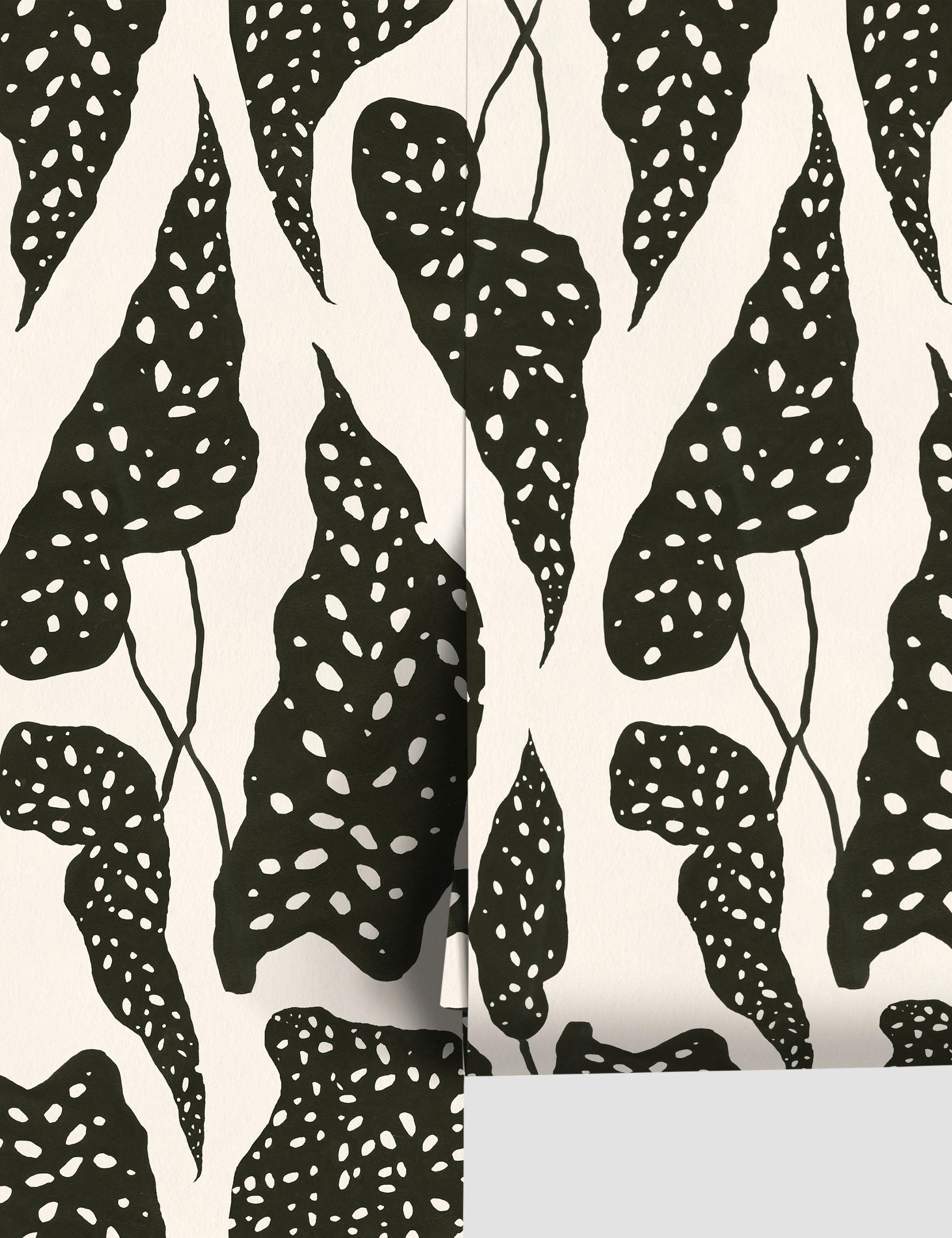 Begonia Wallpaper by Susan Hablenordic style wall decor