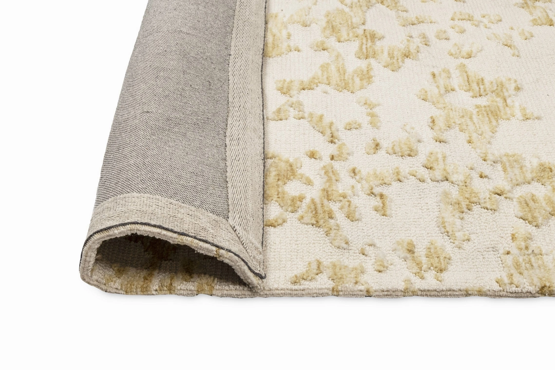 Belle Mustard and Ivory Runner Rug *NO RETURNS UNLESS FAULTY