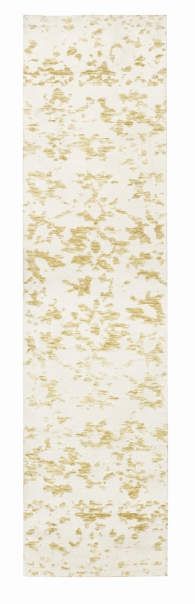 Belle Mustard and Ivory Runner Rug *NO RETURNS UNLESS FAULTYmodern color block patchwork rug