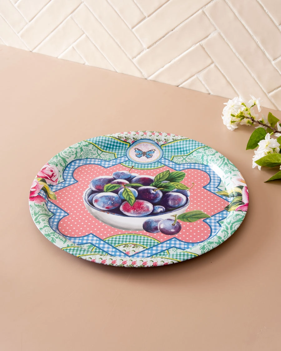 Berries' Serving Tray - Set Of 2modern kitchen decor ,kitchen dinner set ,dinnerware 
