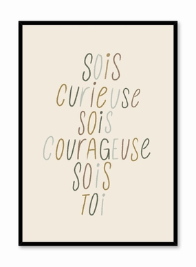 Best Self, Girl Version, Posterpop culture themed posters