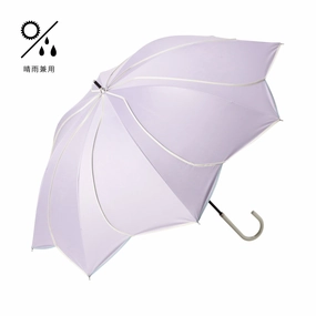 Bicolor Piping Long Umbrella 50cm Purplehome decor ,wall decor 