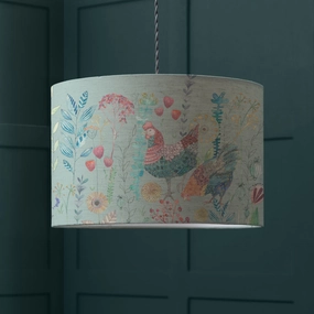 Bilbury Flock Eva Lamp Shade Robins Eggmodern home decor ,home decor for bedroom 