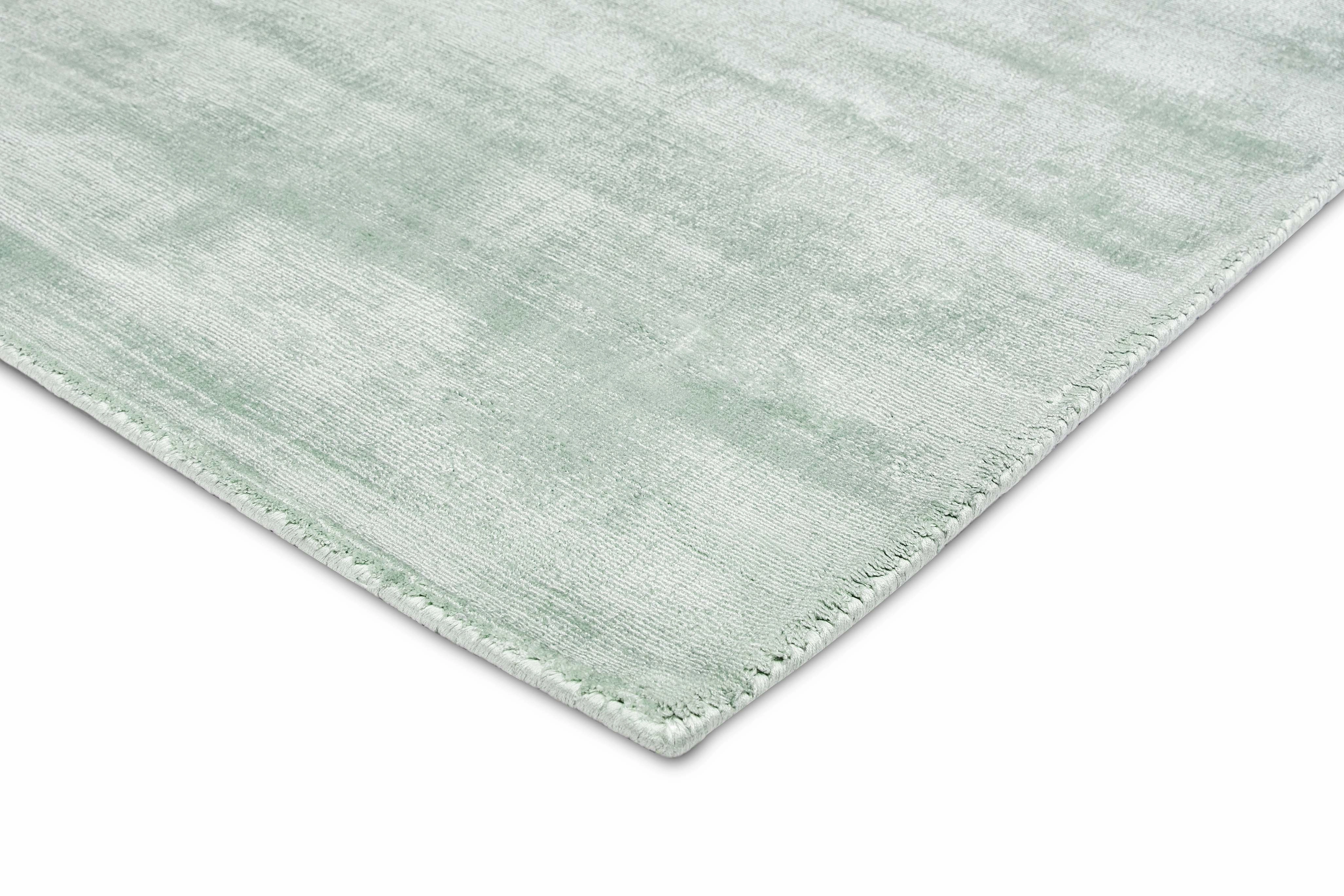 Billie Mint Green Distressed Viscose Rug *NO RETURNS UNLESS FAULTY