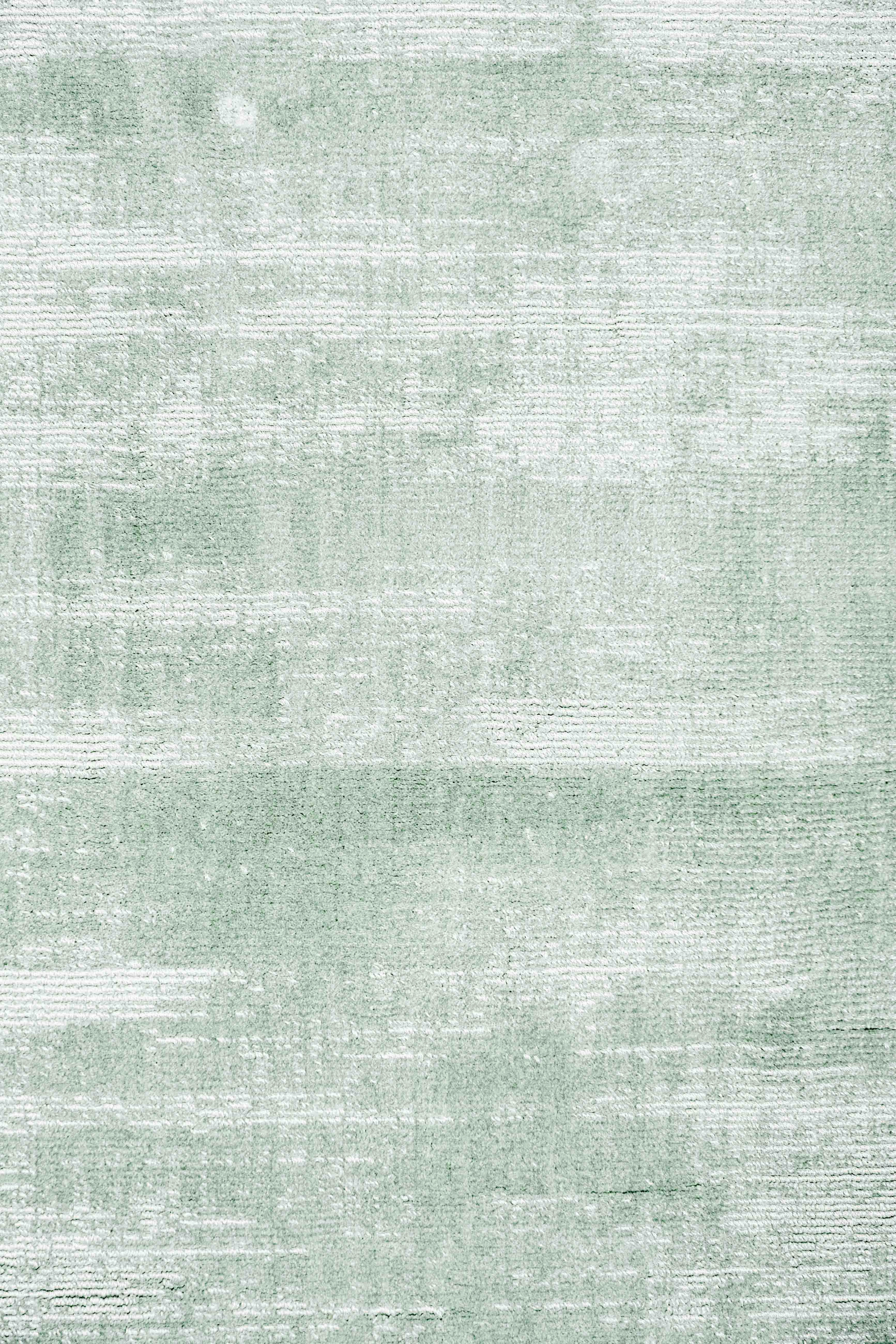 Billie Mint Green Distressed Viscose Rug *NO RETURNS UNLESS FAULTY