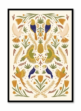 Birds in Paradise, Posterpop culture themed posters