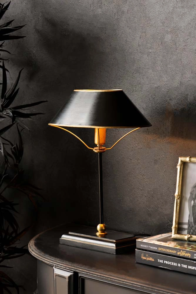 Black & Gold Table Lamp